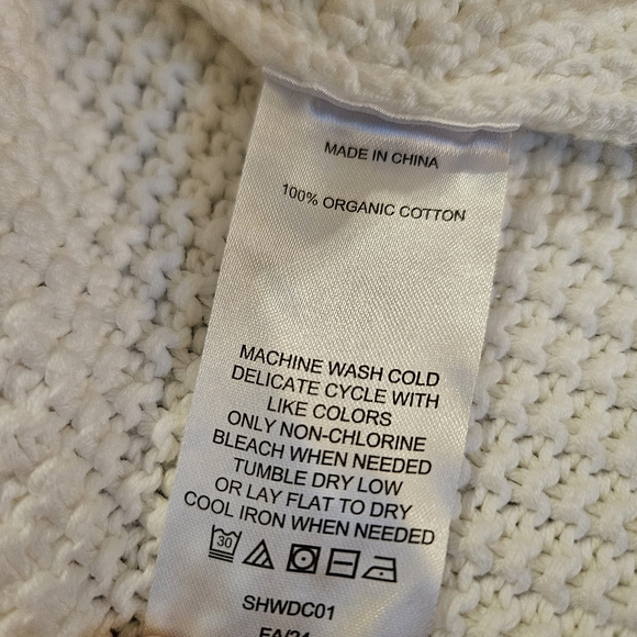 Quince Ivory Textured Knit Sweater - Picture 3 of 3